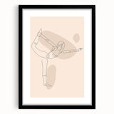 Bohemian Wall Art | Minimalist Boho Decor Canvas | Elegant Line Art Print