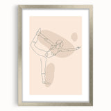 Bohemian Wall Art | Minimalist Boho Decor Canvas | Elegant Line Art Print