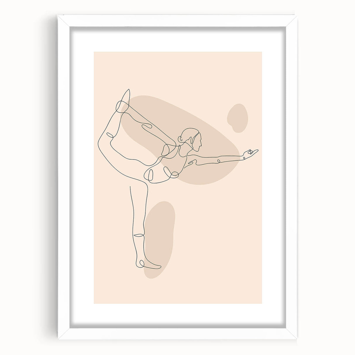 Bohemian Wall Art | Minimalist Boho Decor Canvas | Elegant Line Art Print