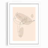 Bohemian Wall Art | Minimalist Boho Decor Canvas | Elegant Line Art Print