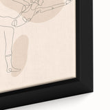 Bohemian Wall Art | Minimalist Boho Decor Canvas | Elegant Line Art Print