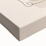 Bohemian Wall Art | Minimalist Boho Decor Canvas | Elegant Line Art Print