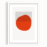 Bohemian Wall Art | Abstract Boho Decor Canvas | Bold Modern Art Print