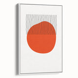 Bohemian Wall Art | Abstract Boho Decor Canvas | Bold Modern Art Print