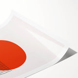 Bohemian Wall Art | Abstract Boho Decor Canvas | Bold Modern Art Print