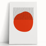 Bohemian Wall Art | Abstract Boho Decor Canvas | Bold Modern Art Print