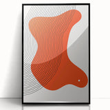 Bohemian Wall Art | Bold Boho Decor Canvas | Abstract Modern Art Print