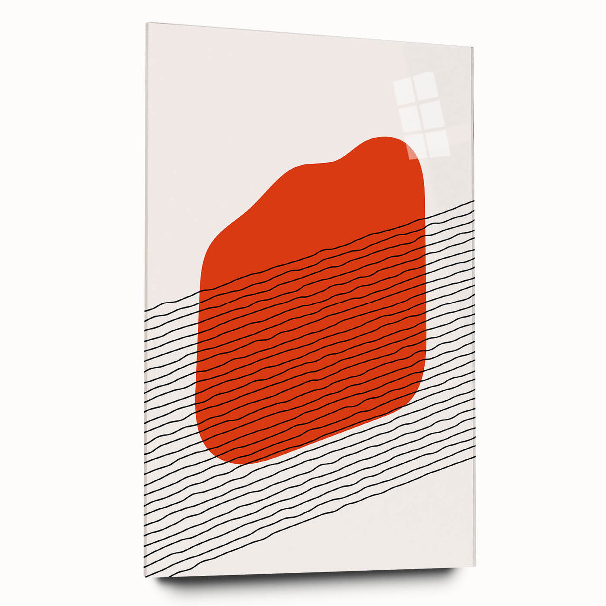 Bohemian Wall Art | Abstract Boho Decor Canvas | Modern Minimalist Art Print