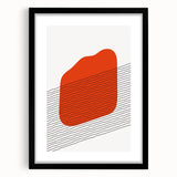 Bohemian Wall Art | Abstract Boho Decor Canvas | Modern Minimalist Art Print