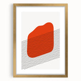 Bohemian Wall Art | Abstract Boho Decor Canvas | Modern Minimalist Art Print