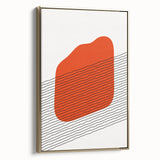 Bohemian Wall Art | Abstract Boho Decor Canvas | Modern Minimalist Art Print