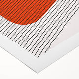 Bohemian Wall Art | Abstract Boho Decor Canvas | Modern Minimalist Art Print