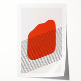 Bohemian Wall Art | Abstract Boho Decor Canvas | Modern Minimalist Art Print