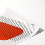 Bohemian Wall Art | Abstract Boho Decor Canvas | Modern Minimalist Art Print