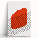 Bohemian Wall Art | Abstract Boho Decor Canvas | Modern Minimalist Art Print