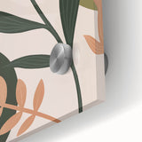 Bohemian Wall Art | Eclectic Boho Decor Canvas | Artistic Plant Print