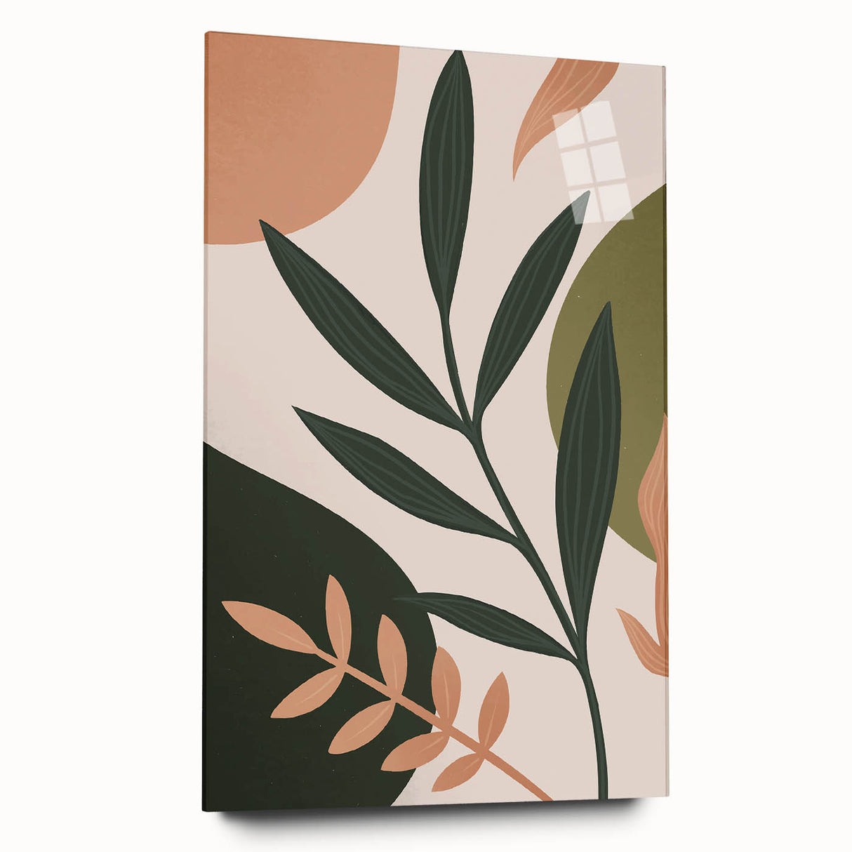 Bohemian Wall Art | Eclectic Boho Decor Canvas | Artistic Plant Print