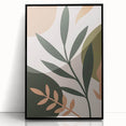 Bohemian Wall Art | Eclectic Boho Decor Canvas | Artistic Plant Print