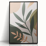 Bohemian Wall Art | Eclectic Boho Decor Canvas | Artistic Plant Print