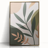 Bohemian Wall Art | Eclectic Boho Decor Canvas | Artistic Plant Print