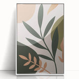 Bohemian Wall Art | Eclectic Boho Decor Canvas | Artistic Plant Print