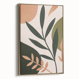 Bohemian Wall Art | Eclectic Boho Decor Canvas | Artistic Plant Print
