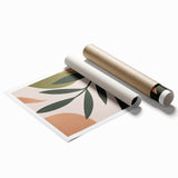 Bohemian Wall Art | Eclectic Boho Decor Canvas | Artistic Plant Print