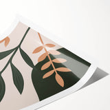 Bohemian Wall Art | Eclectic Boho Decor Canvas | Artistic Plant Print