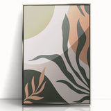 Bohemian Wall Art | Artistic Boho Chic Canvas | Eclectic Plant Print