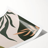 Bohemian Wall Art | Artistic Boho Chic Canvas | Eclectic Plant Print