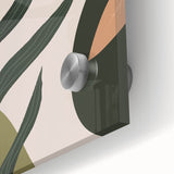 Bohemian Wall Art | Eclectic Plant Print | Boho Chic Decor Canvas