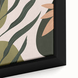 Bohemian Wall Art | Eclectic Plant Print | Boho Chic Decor Canvas