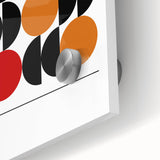 Geometric Bohemian Wall Art | Eclectic Bauhaus Boho Decor Canvas Print