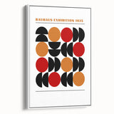 Geometric Bohemian Wall Art | Eclectic Bauhaus Boho Decor Canvas Print