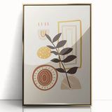 Bohemian Wall Art | Modern Eclectic Print | Boho Chic Abstract Canvas