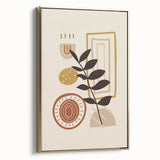 Bohemian Wall Art | Modern Eclectic Print | Boho Chic Abstract Canvas