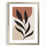 Boho Chic Wall Art | Minimalist Plant Print | Eclectic Bohemian Decor