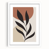 Boho Chic Wall Art | Minimalist Plant Print | Eclectic Bohemian Decor