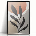 Boho Chic Wall Art | Minimalist Plant Print | Eclectic Bohemian Decor