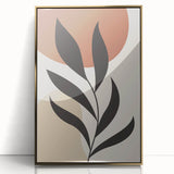 Boho Chic Wall Art | Minimalist Plant Print | Eclectic Bohemian Decor