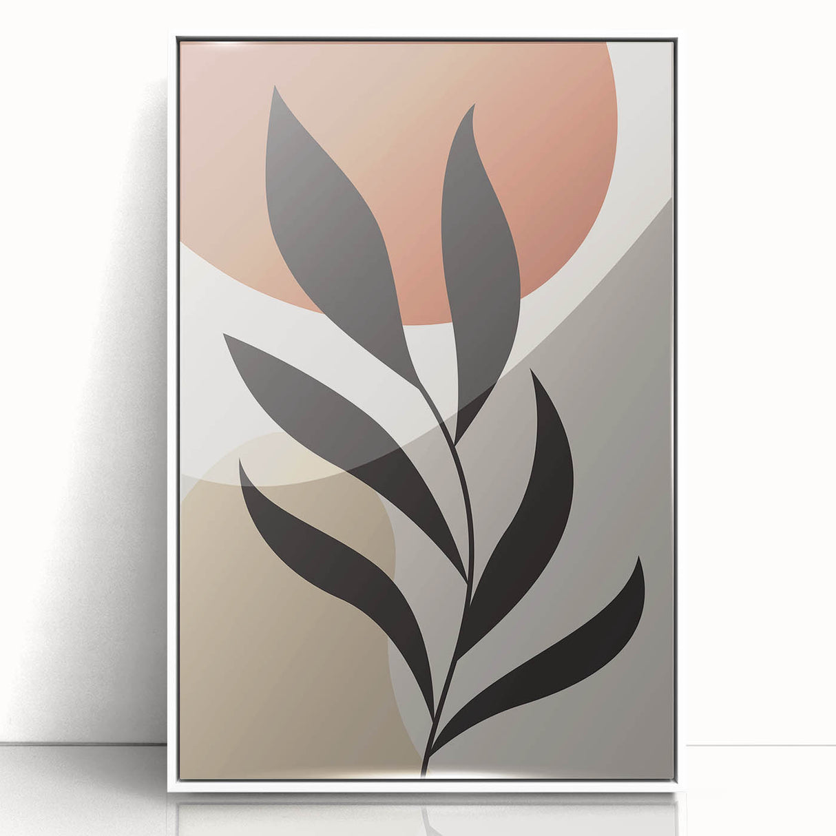 Boho Chic Wall Art | Minimalist Plant Print | Eclectic Bohemian Decor