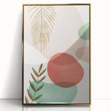 Bohemian Wall Art | Abstract Nature Print | Boho Chic Decor Canvas