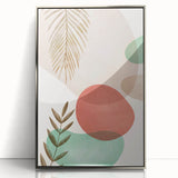 Bohemian Wall Art | Abstract Nature Print | Boho Chic Decor Canvas