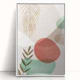 Bohemian Wall Art | Abstract Nature Print | Boho Chic Decor Canvas