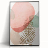 Bohemian Wall Art | Vibrant Nature Print | Boho Chic Abstract Canvas
