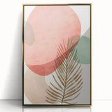 Bohemian Wall Art | Vibrant Nature Print | Boho Chic Abstract Canvas