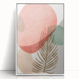 Bohemian Wall Art | Vibrant Nature Print | Boho Chic Abstract Canvas