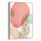 Bohemian Wall Art | Vibrant Nature Print | Boho Chic Abstract Canvas