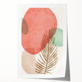 Bohemian Wall Art | Vibrant Nature Print | Boho Chic Abstract Canvas