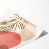 Bohemian Wall Art | Vibrant Nature Print | Boho Chic Abstract Canvas